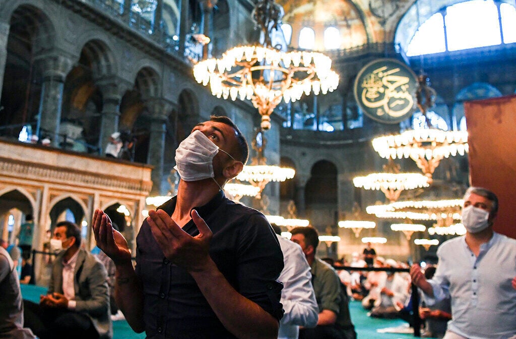 APTOPIX Virus Outbreak Turkey Eid